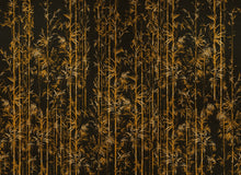 B00821 Seijaku Gold Random Metallics II Mural by Coordonné