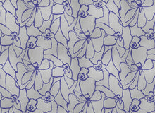 B00824 Blooming Silver Random Metallics II Mural by Coordonné