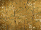 B00826 Woods Extra Gold Random Metallics II Mural by Coordonné
