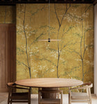 B00826 Woods Extra Gold Random Metallics II Mural by Coordonné