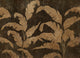 Leaves Shadow Gold Random Metallics II Mural by Coordonné