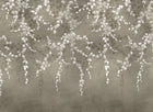 B00832 Vine Shadow Silver Random Metallics II Mural by Coordonné