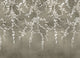 Vine Shadow Silver Random Metallics II Mural by Coordonné