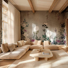 B00835 Spring Festival Silver Random Metallics II Mural by Coordonné