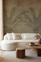 B00837 Palma Silver Random Metallics II Mural by Coordonné