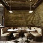 B00840 Harenae Gold Random Metallics II Mural by Coordonné