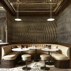 B00841 Harenae Silver Random Metallics II Mural by Coordonné