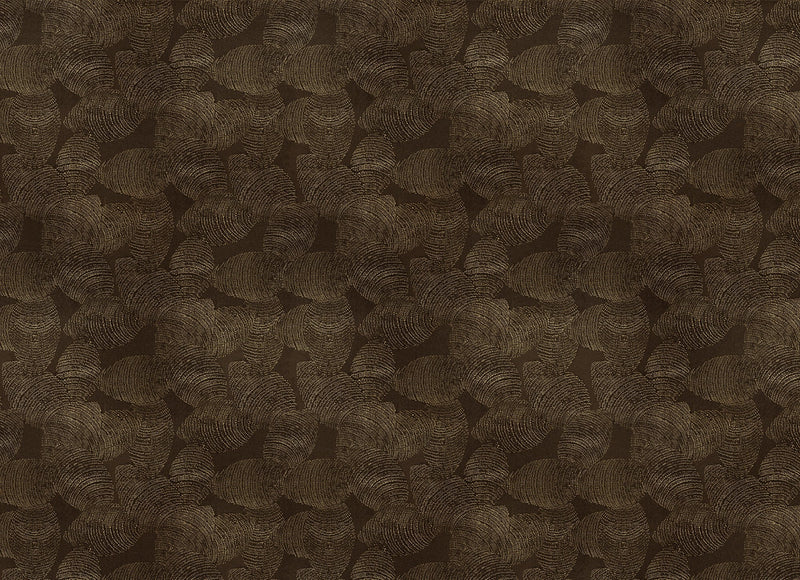 B00842 Lignite Gold Random Metallics II Mural by Coordonné