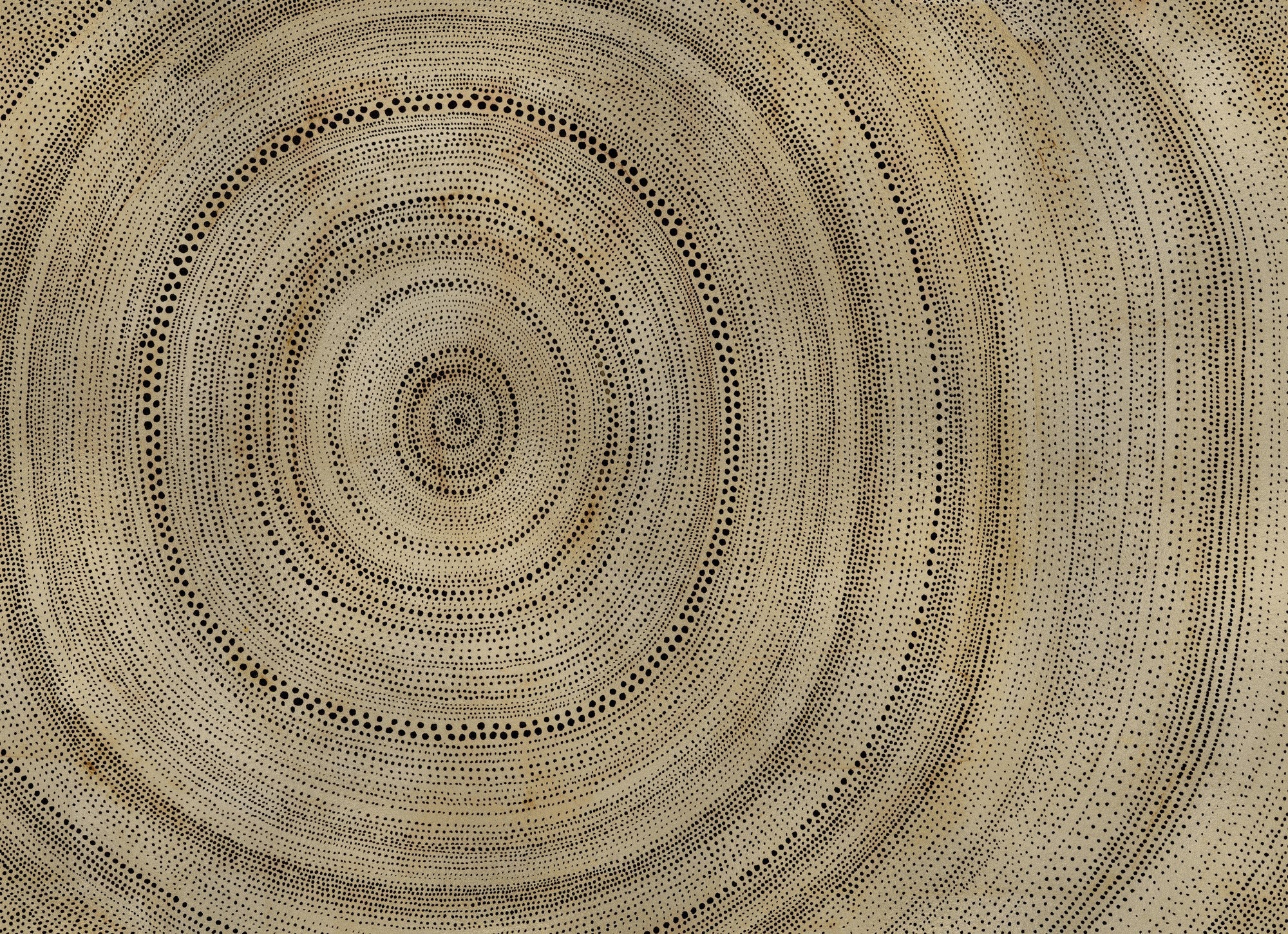 B00844 Bois Copper Random Metallics II Mural by Coordonné