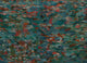 Petal-Strewn Silver Random Metallics II Mural by Coordonné