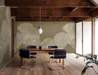 B00852 Diving Moment Gold Random Metallics II Mural by Coordonné