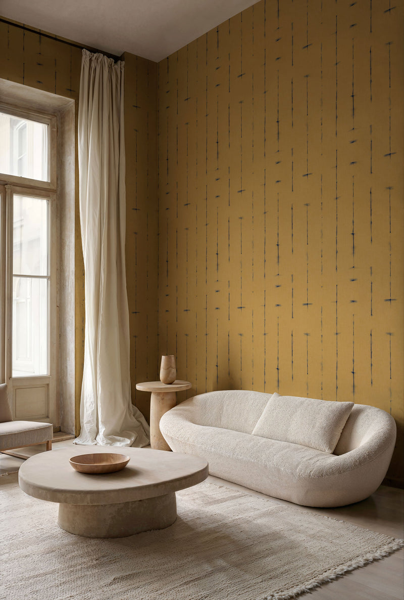 Miura Honey Shibori Wallpaper by Coordonné