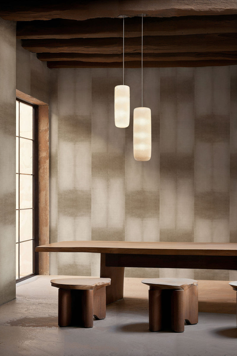 Mokume Jute Shibori Wallpaper by Coordonné