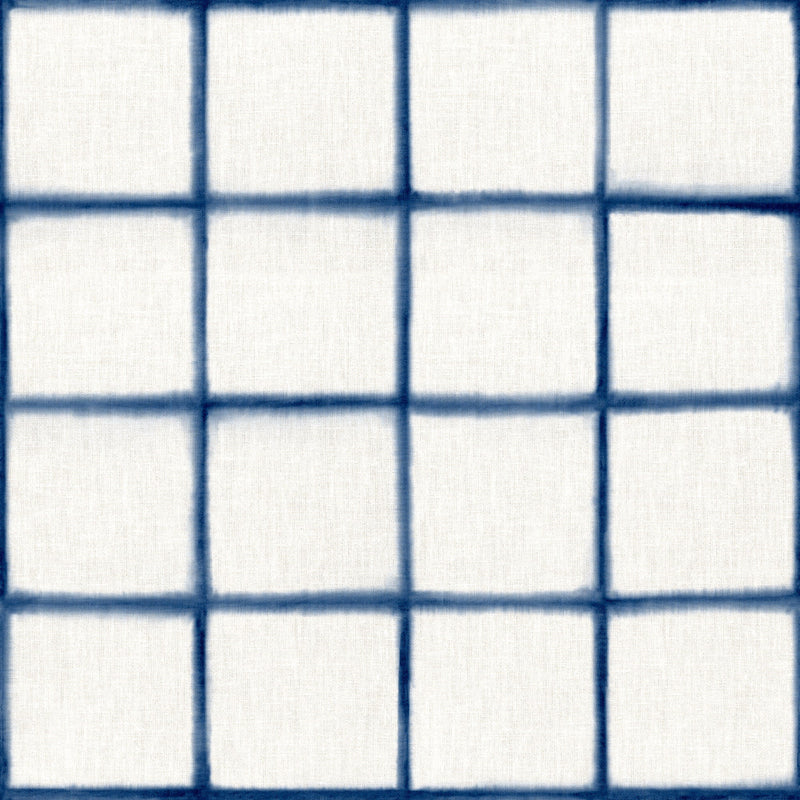 Itajime Indigo Shibori Wallpaper by Coordonné