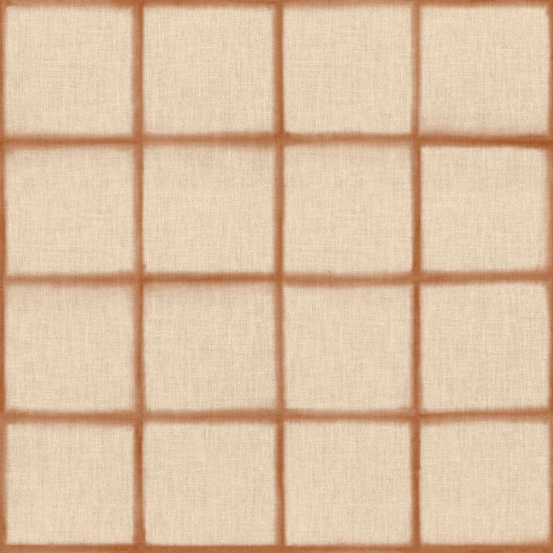 Itajime Amber Shibori Wallpaper by Coordonné
