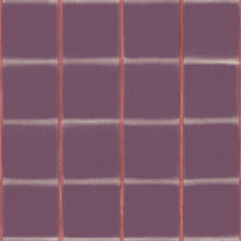 Itajime Prune Shibori Wallpaper by Coordonné