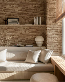 Kawari Natural Shibori Wallpaper by Coordonné