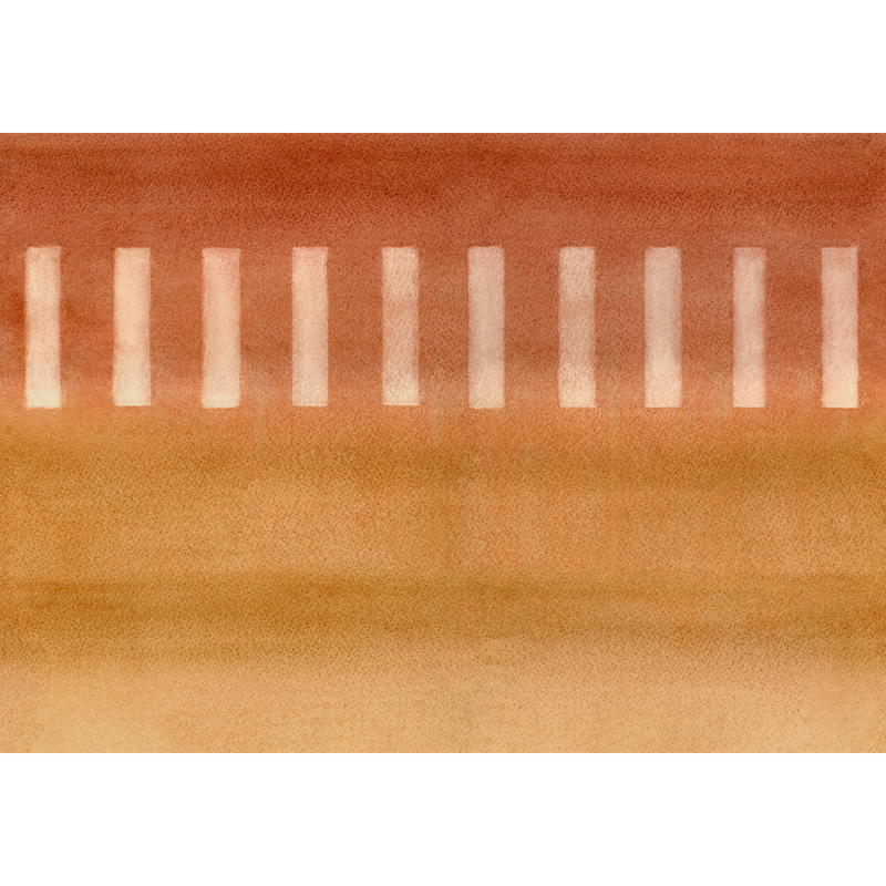 Taki Amber Shibori Mural by Coordonné (400x280cm)