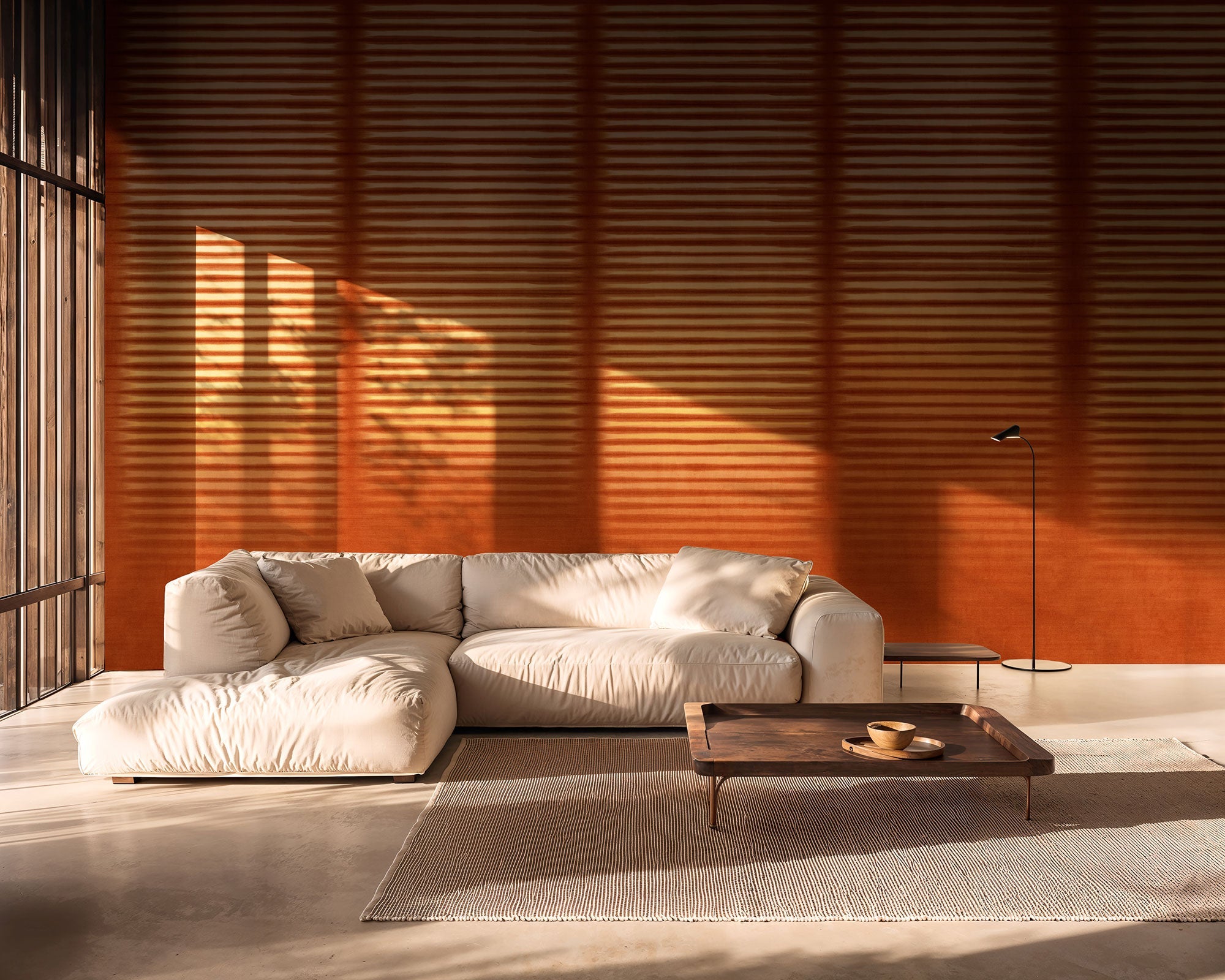 Hoshi Amber Shibori Mural by Coordonné (400x280cm)