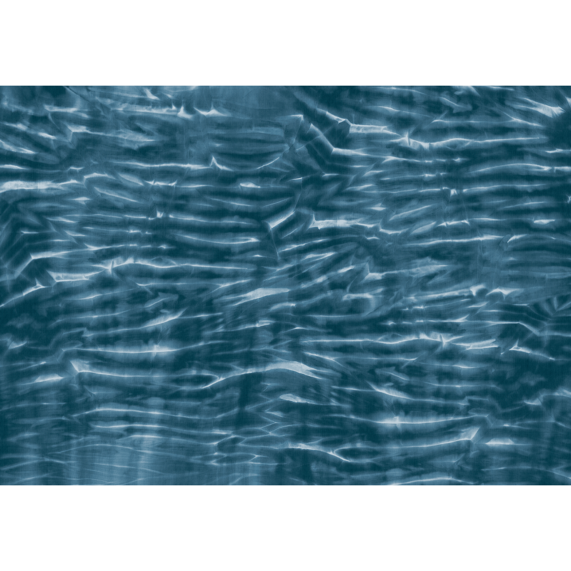 Arashi Indigo Shibori Mural by Coordonné (400x280cm)