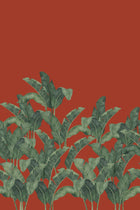 BA05 Bananella Red Les Vangardes Mural by Tres Tintas