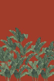 BA05 Bananella Red Les Vangardes Mural by Tres Tintas