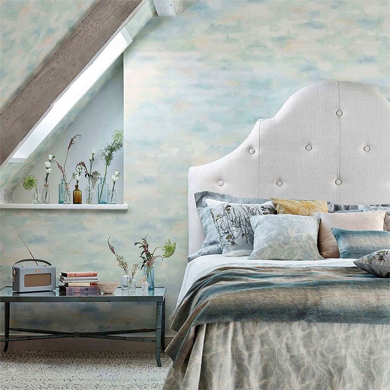 Bamburgh Sky Embleton Bay Wallpaper By Sanderson