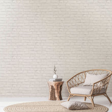 BB51101 Coastal Brick Effect Motif Bricks and More Grey and White Wallpaper By Galerie