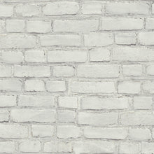 BB51101 Coastal Brick Effect Motif Bricks and More Grey and White Wallpaper By Galerie