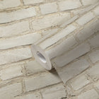 BB51102 Coastal Brick Effect Motif Bricks and More Grey, Red and White Wallpaper By Galerie