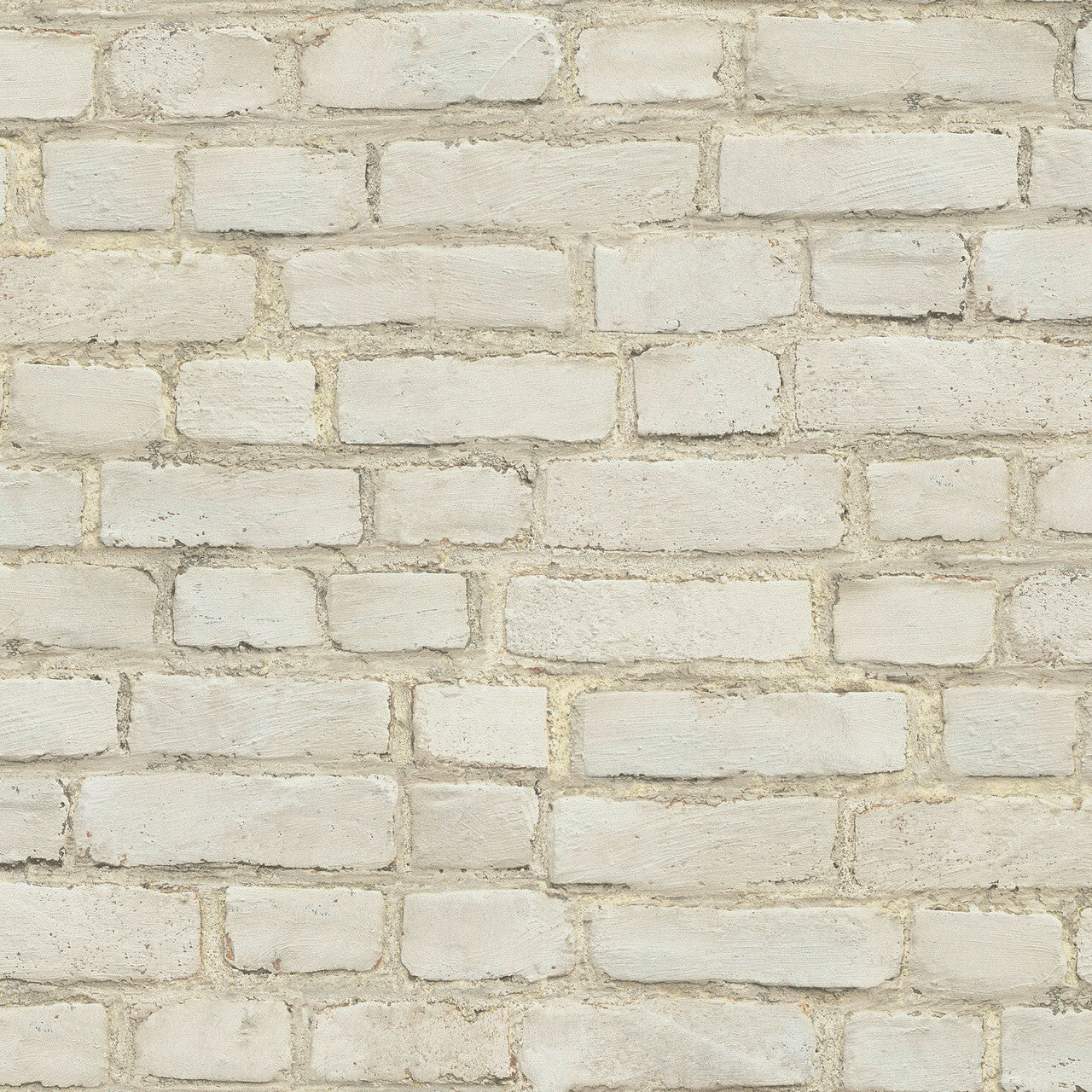 BB51102 Coastal Brick Effect Motif Bricks and More Grey, Red and White Wallpaper By Galerie