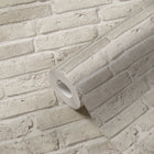 BB51105 Weathered Walls Motif Bricks and More Grey Wallpaper By Galerie