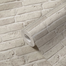 BB51105 Weathered Walls Motif Bricks and More Grey Wallpaper By Galerie