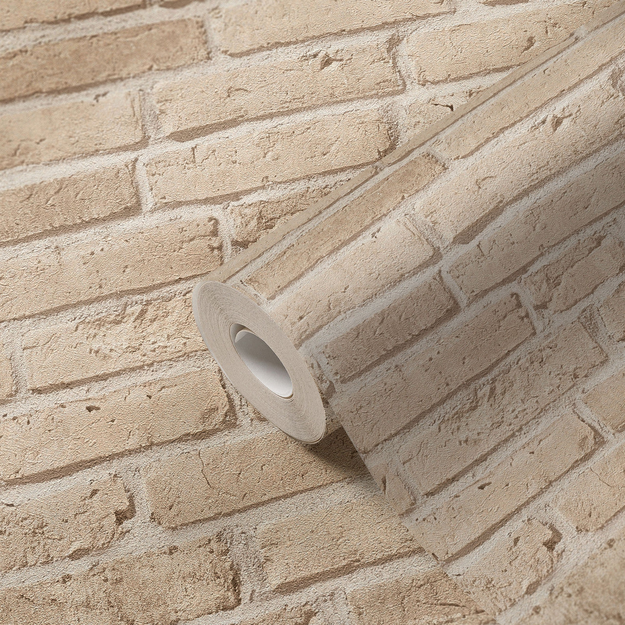 BB51106 Weathered Walls Motif Bricks and More Beige Wallpaper By Galerie