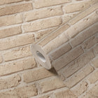 BB51106 Weathered Walls Motif Bricks and More Beige Wallpaper By Galerie