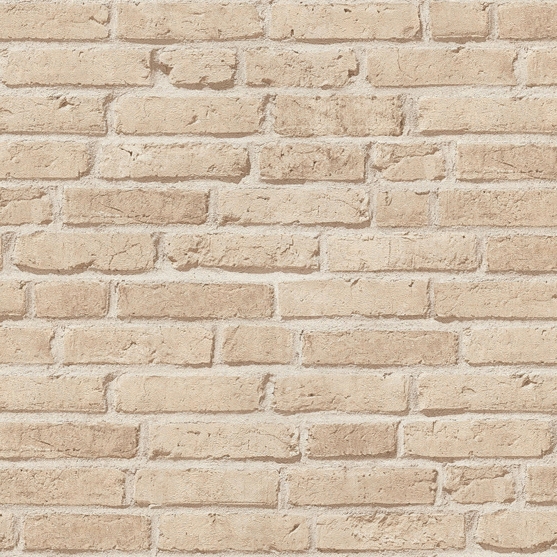 BB51106 Weathered Walls Motif Bricks and More Beige Wallpaper By Galerie
