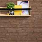BB51107 Industrial Chic Motif Bricks and More Brown and Orange Wallpaper By Galerie