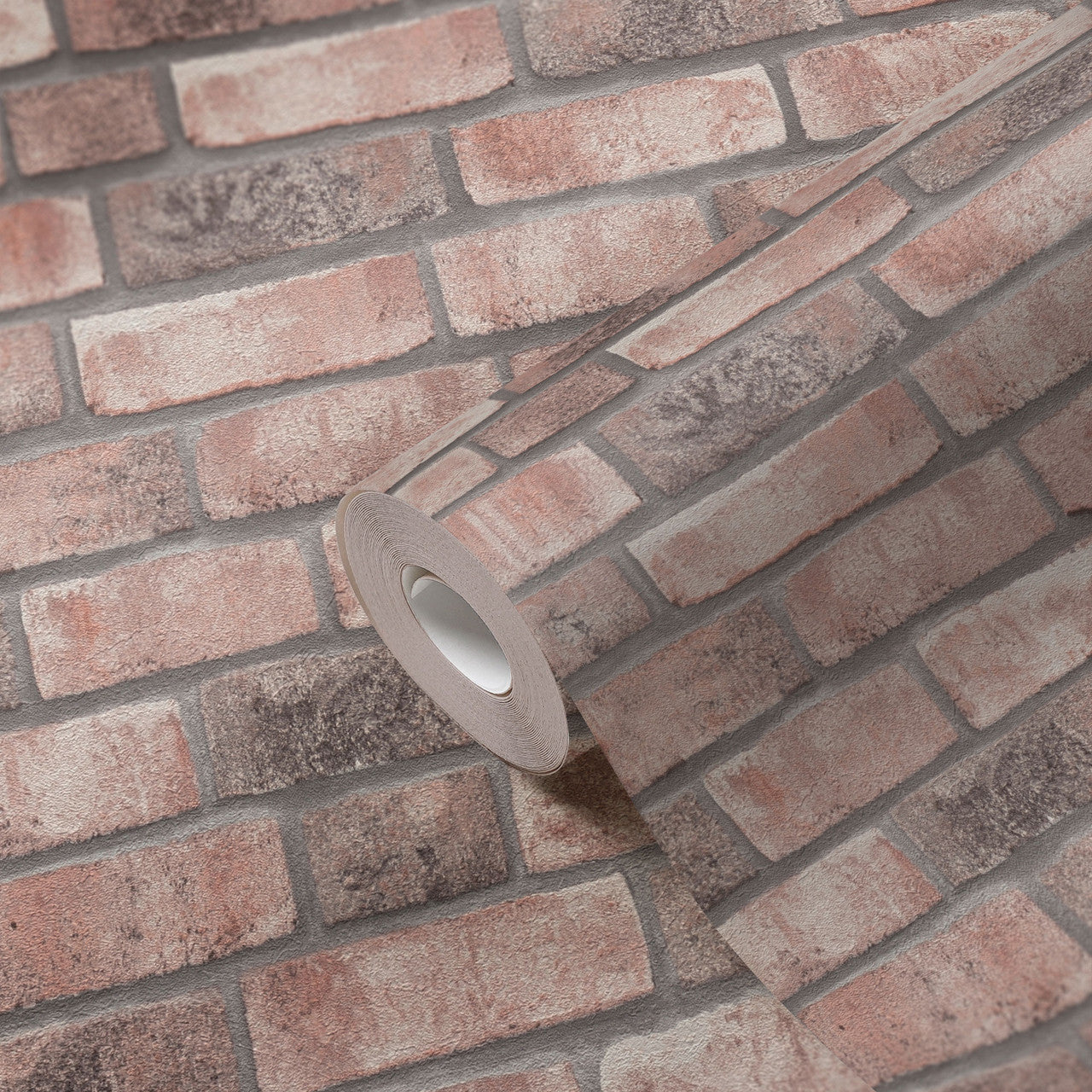 BB51109 Weathered Walls Motif Bricks and More Beige and Cream Wallpaper By Galerie