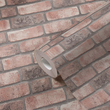 BB51109 Weathered Walls Motif Bricks and More Beige and Cream Wallpaper By Galerie