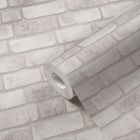 BB51110 Weathered Walls Motif Bricks and More Cream and White Wallpaper By Galerie
