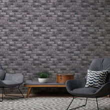 BB51111 Weathered Walls Motif Bricks and More Grey Wallpaper By Galerie