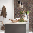 BB51114 Brickshire Residents Motif Bricks and More Beige, Brown and Red Wallpaper By Galerie