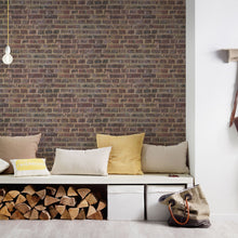 BB51114 Brickshire Residents Motif Bricks and More Beige, Brown and Red Wallpaper By Galerie