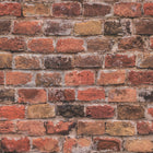 BB51115 Brickshire Residents Motif Bricks and More Brown, Orange and Red Wallpaper By Galerie