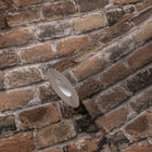 BB51116 Brickshire Residents Motif Bricks and More Brown and Grey Wallpaper By Galerie