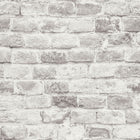 BB51118 Brickshire Residents Motif Bricks and More Grey and White Wallpaper By Galerie
