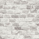 Brickshire Residents Motif Bricks and More Grey and White Wallpaper By Galerie