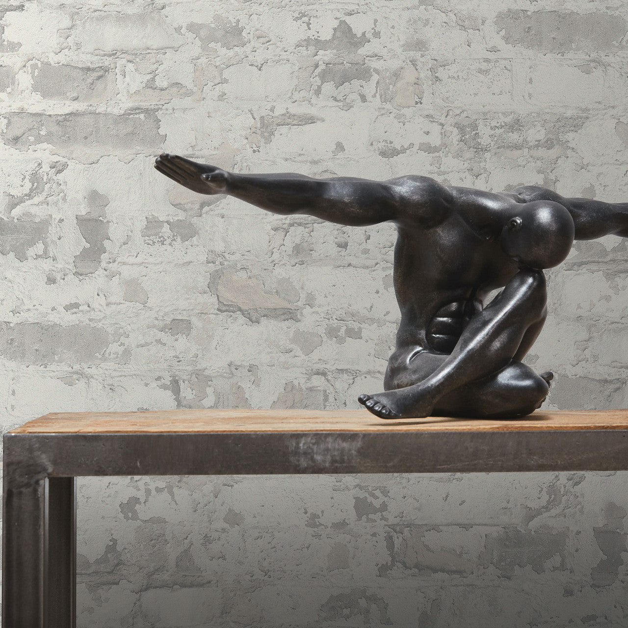 BB51119 Industrial Chic Motif Bricks and More Grey and White Wallpaper By Galerie