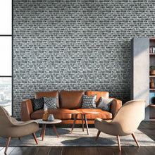 BB51123 Stone Symphony Motif Bricks and More Multi-Colour, Grey and Black Wallpaper By Galerie