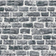 Stone Symphony Motif Bricks and More Multi-Colour, Grey and Black Wallpaper By Galerie